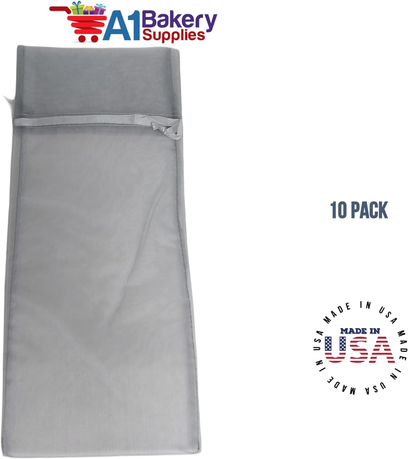 Organza Wine Bags Wine Gift Favors Bags 6.5" x 15"