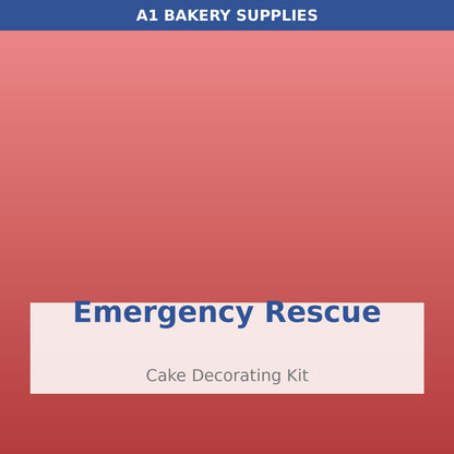 Emergency Rescue cake decorating kit