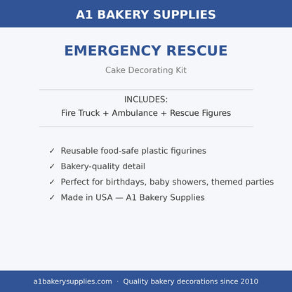 Emergency Rescue cake decorating kit