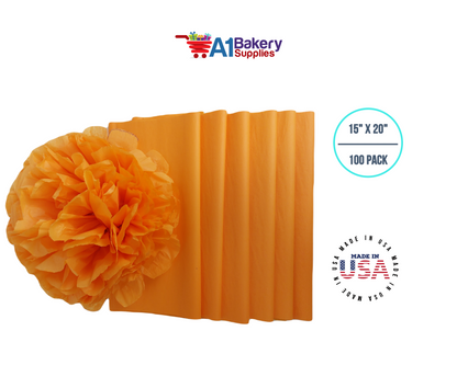 Tangerine Tissue Paper