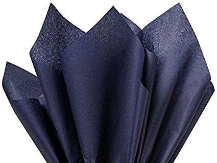 Dark Navy Blue Tissue Paper