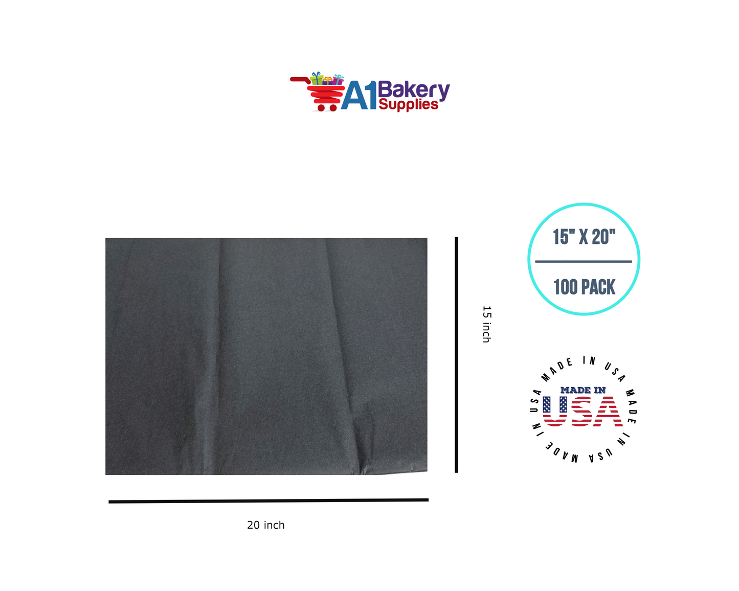 Black Tissue Paper
