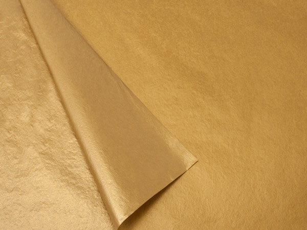 Gold Metallic Tissue Paper