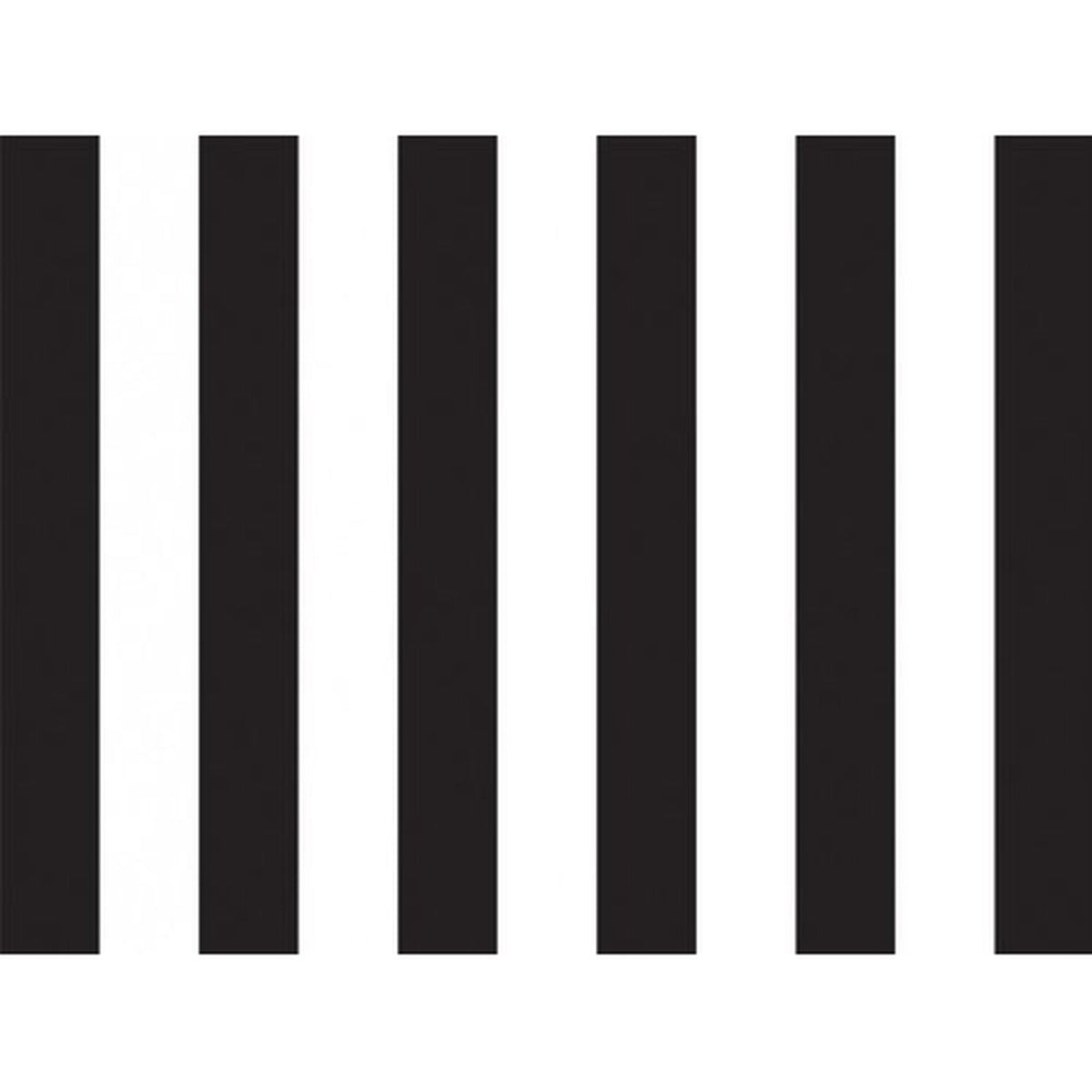 Black & White Stripe Tissue Paper 20x30 Inch