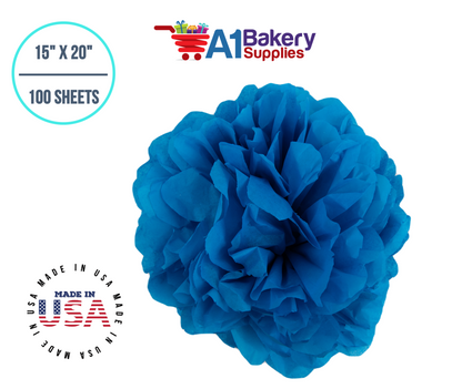 Brilliant Blue Tissue Paper
