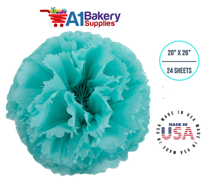 Aqua Blue Tissue Paper