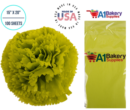 Citrus Green Tissue Paper