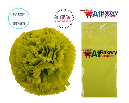 Citrus Green Tissue Paper
