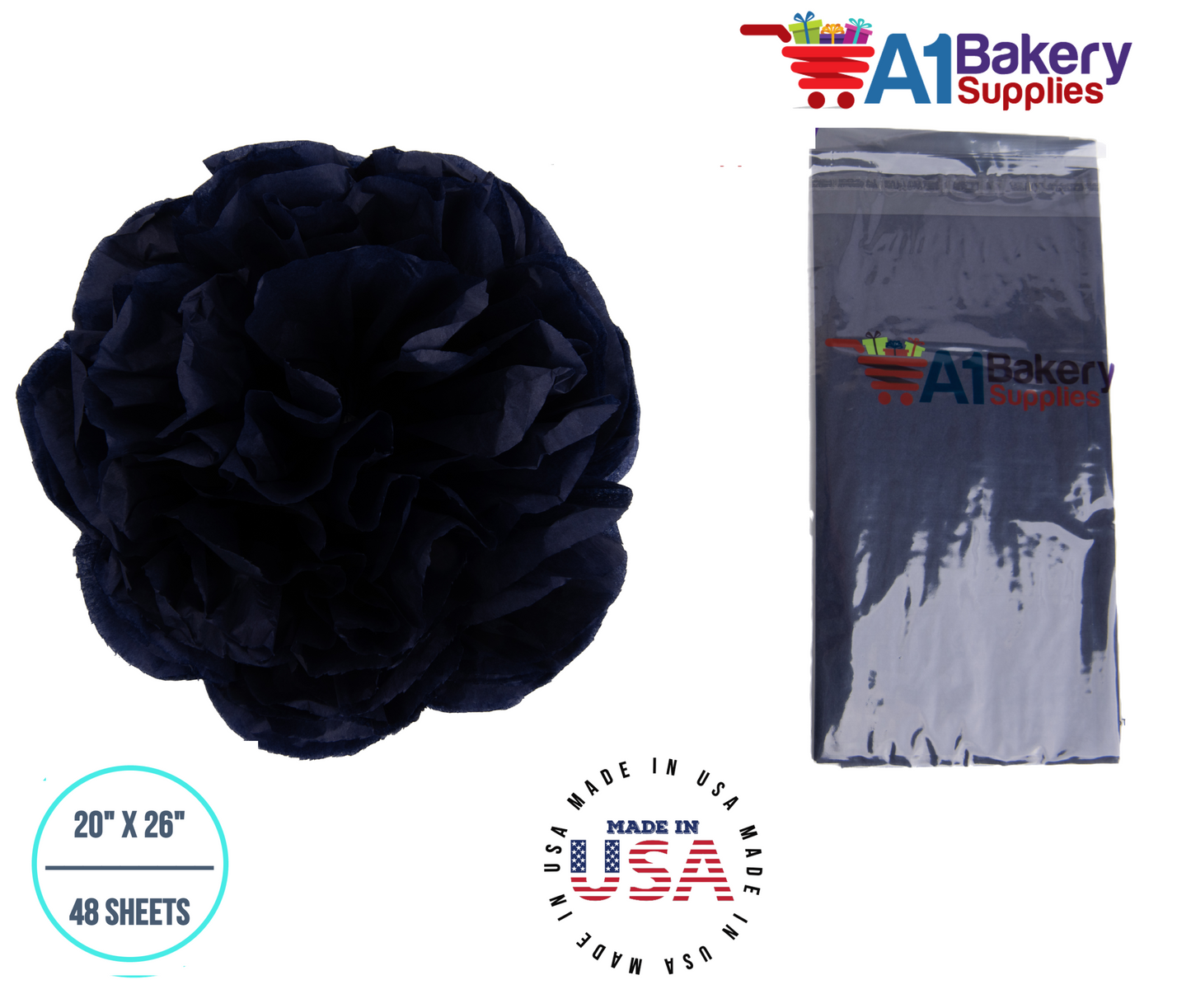 Black Tissue Paper