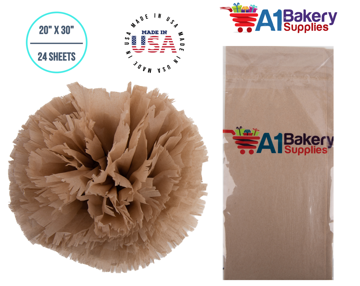 Acid-Free Kraft Tissue Paper