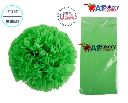 Groovy Green Tissue Paper