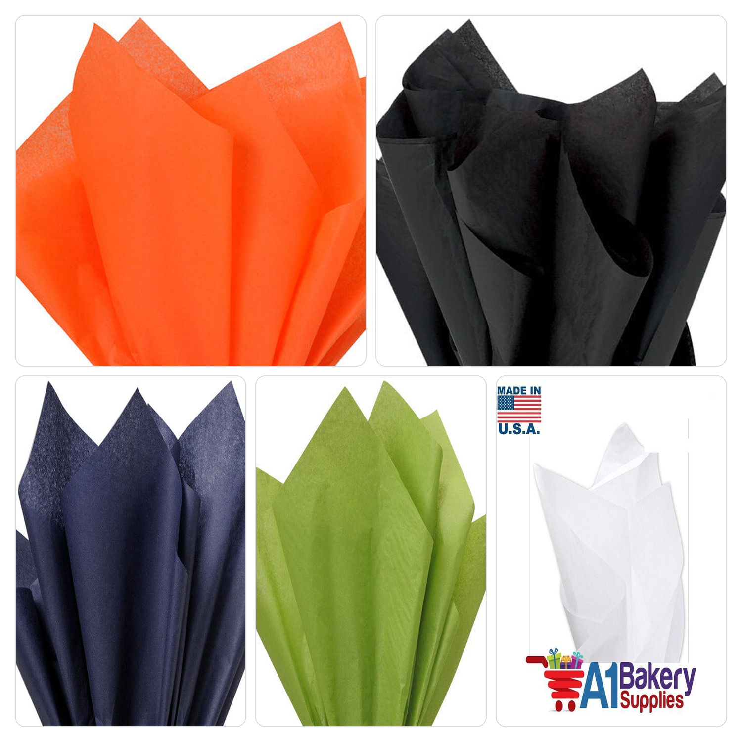 Halloween Mix Tissue Paper — 5 Color Mix
