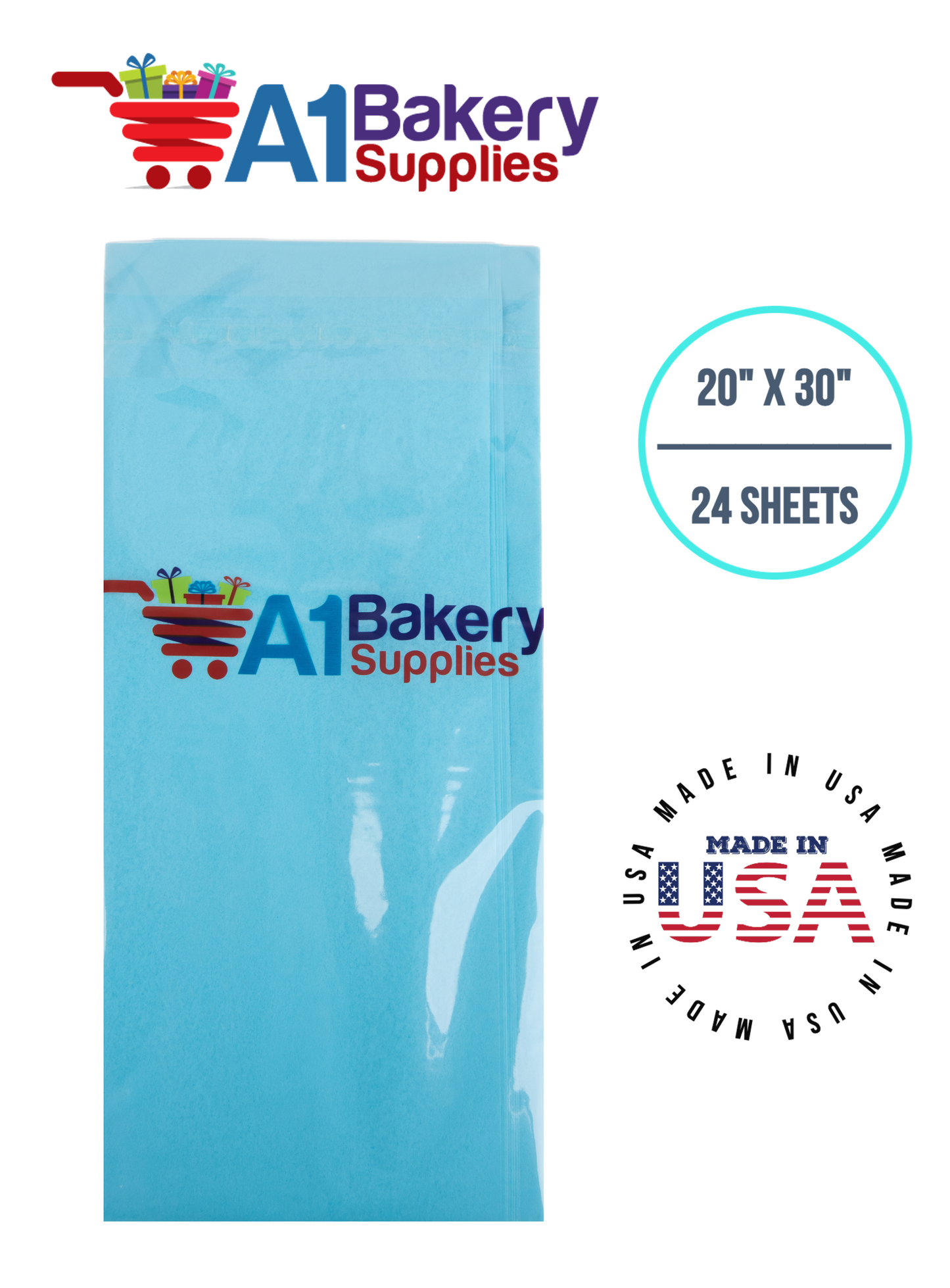 Oxford Blue Tissue Paper
