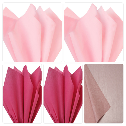 Pink Mix Tissue Paper — 5 Color Mix