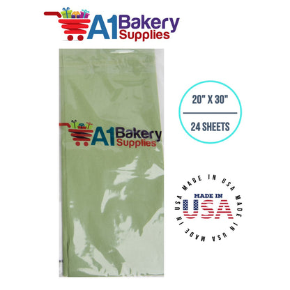 Sage tissue paper