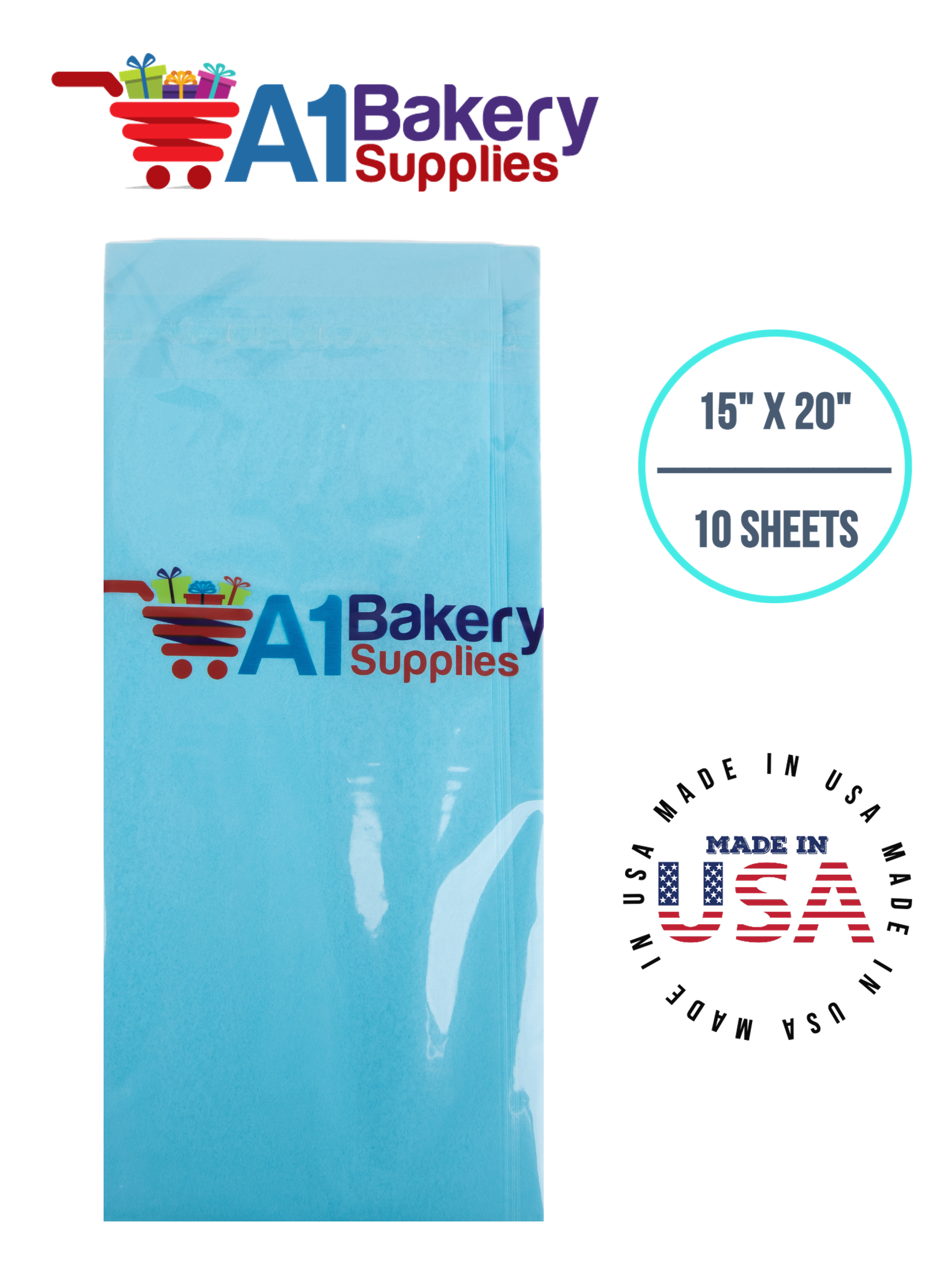 Oxford Blue Tissue Paper