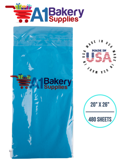 Brilliant Blue Tissue Paper