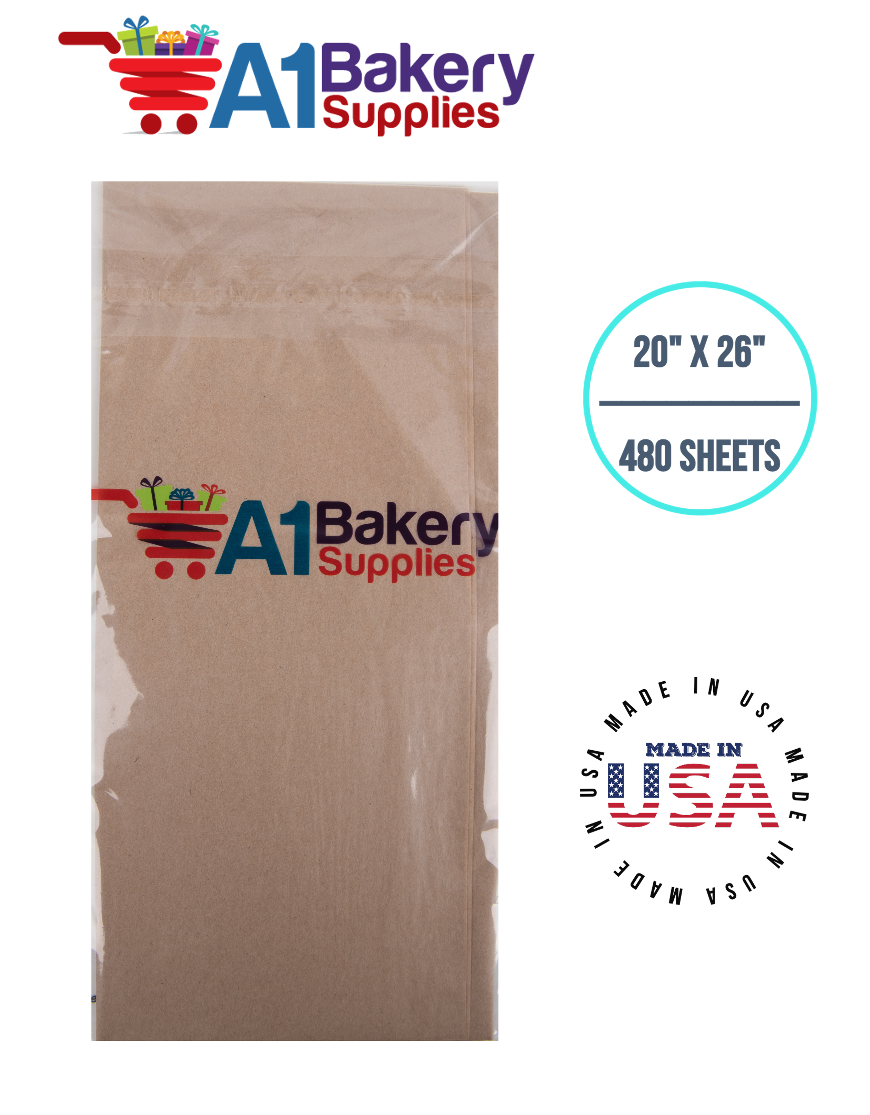 Acid-Free Kraft Tissue Paper