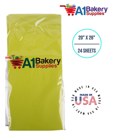 Citrus Green Tissue Paper