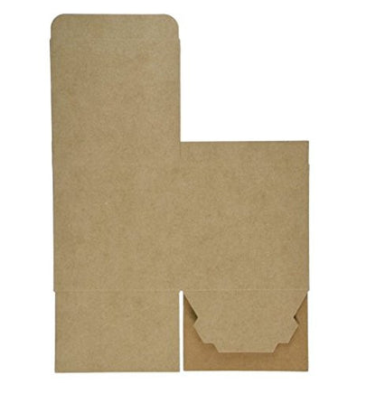 Kraft Gift Boxes 4" X 4" X 2"