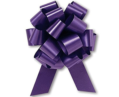 Gift Wrap Christmas Wedding Gift Wrap Pull Bows Large Pull String Bows 5.5 Inch 20 Loop - Set of 10