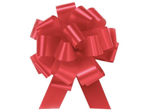 Gift Wrap Christmas Wedding Gift Wrap Pull Bows Large Pull String Bows 8 Inch 20 Loop - Set of 50