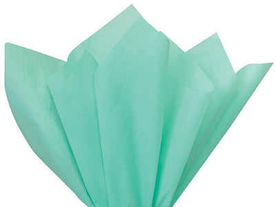Aqua Blue Tissue Paper Squares, Bulk 10 Sheets, Premium Gift Wrap and Art Supplies for Birthdays, Holidays, or Presents by A1BakerySupplies, Small 15 Inch x 20 Inch
