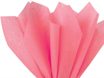 Coral Rose Tissue Paper Squares, Bulk 10 Sheets, Premium Gift Wrap and Art Supplies for Birthdays, Holidays, or Presents by A1BakerySupplies, Small 15 Inch x 20 Inch