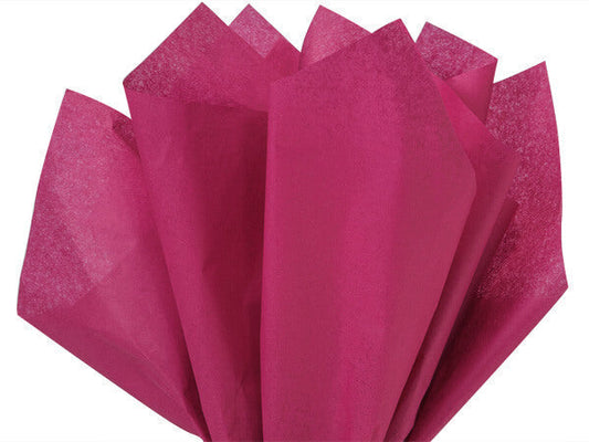 Cranberry Tissue Paper Squares, Bulk 24 Sheets, Premium Gift Wrap and Art Supplies for Birthdays, Holidays, or Presents by A1BakerySupplies, Small 20 Inch x 30 Inch