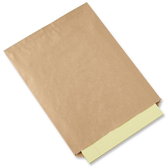 Kraft Flat Merchandise Bags, Medium, 200 Pack , - 5"x7-1/2"