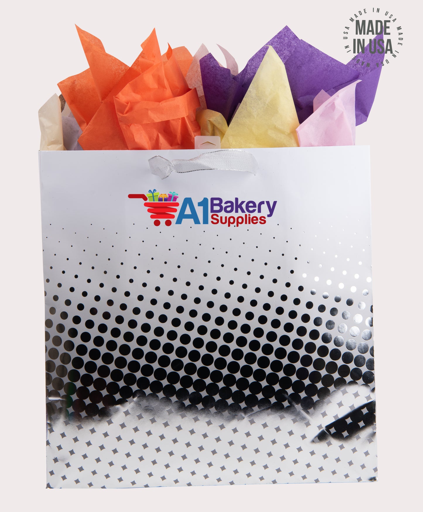 Black Color Tissue Paper 15 Inch x 20 Inch  - 480 Sheets