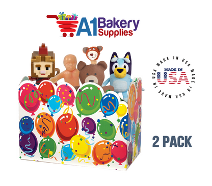 Celebrate Basket Box, Theme Gift Box, Large 10.25 (Length) x 6 (Width) x 7.5 (Height), 2 Pack