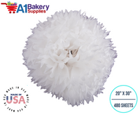 White Tissue Paper Large 20 Inch x 30 Inch - 480 Sheets