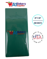Emerald Green Tissue Paper 20 Inch x 30 Inch - 480 Sheets